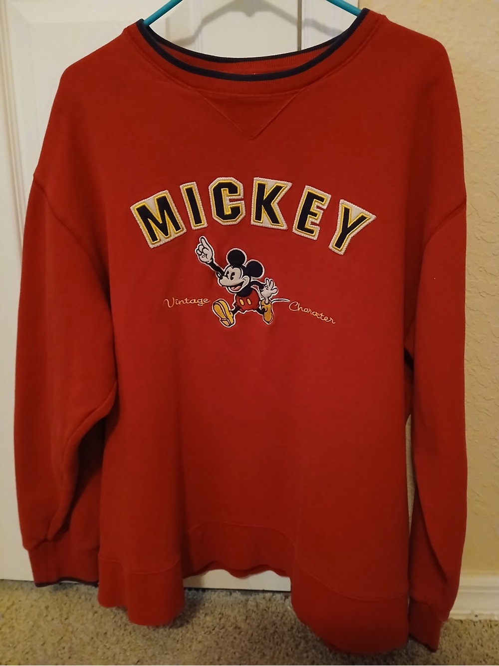 Mickey Mouse Vintage Sweatshirt Unisex XL
 Walt Disney World tag Used Like New